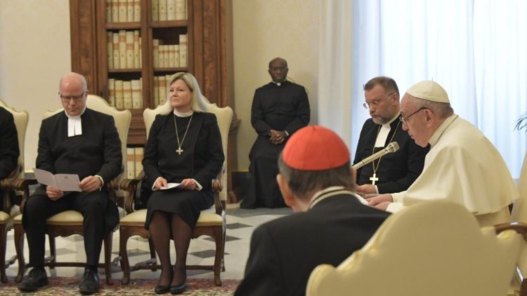 20190119 The Holy Father welcomed Phai to the end of Finnish Christian union 3