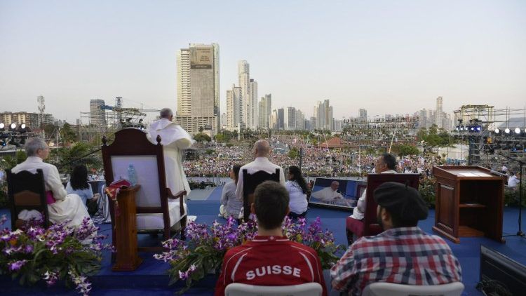 20190125 250,000 young people welcomed Pope Francis in Panama 8