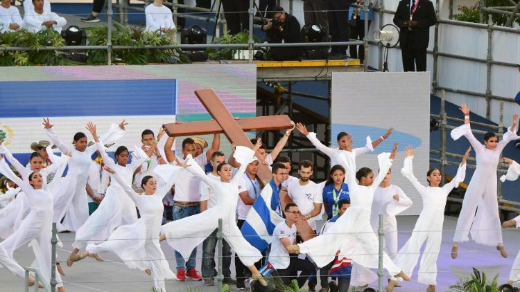 20190126 Pope Francis sees the Cross of the Cross with 400,000 members in Panama 15