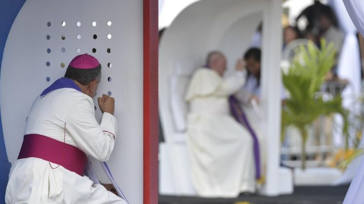 20190126 Pope Francis visits and celebrates a repentance ceremony for prisoners 7