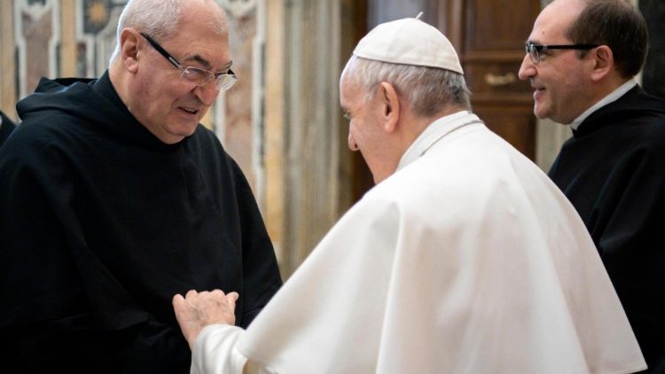 20190218 The Pope receives the St. Augustino Academy in Rome 3