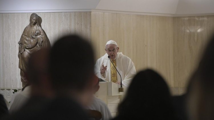 2019.02.18 Messa Santa Marta  (Vatican Media)