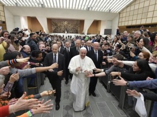 20190220 Pope Francis at his general audience 3b