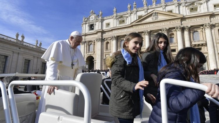 ĐTC Phanxicô trong buổi tiếp kiến chung 27.02.2019  (Vatican Media)
