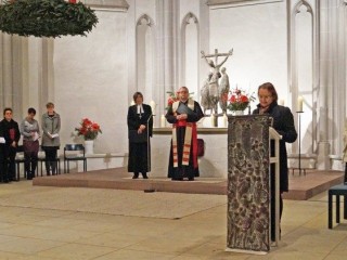 Đức Cha Franz-Joseph Bode trong một buổi lễ tại Đức