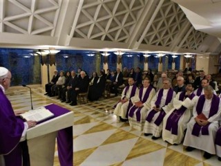 2019.04.04 Messa Santa Marta  (Vatican Media)