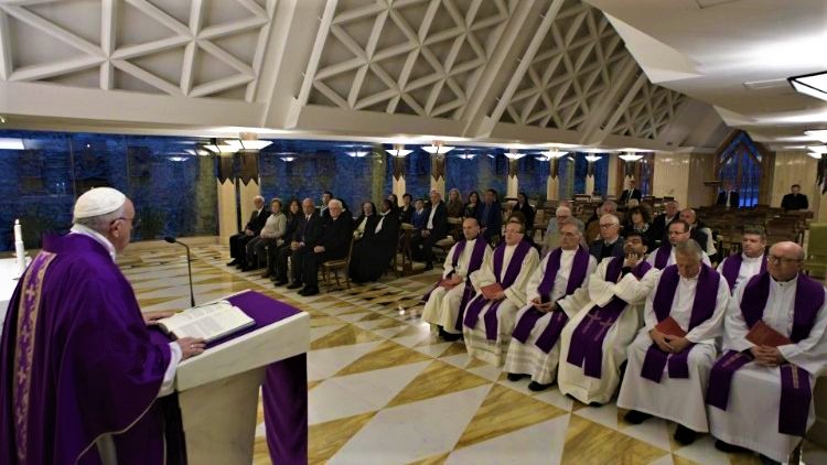 2019.04.04 Messa Santa Marta  (Vatican Media)