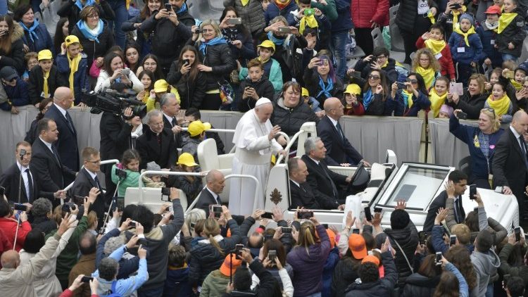 ĐTC Phanxicô trong buổi tiếp kiến chung 03.04.2019 (Vatican Media)