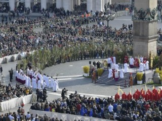 Lễ Lá tại Quảng trường Thánh Phêrô 14/04/2019  (Vatican Media)