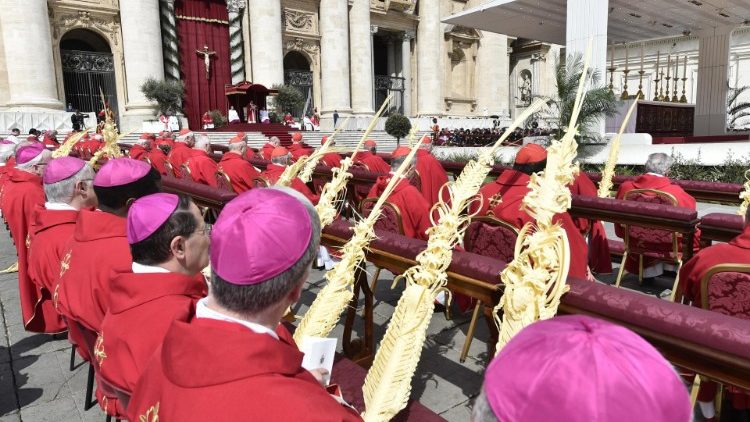 Lễ Lá tại Quảng trường Thánh Phêrô 14/04/2019 (Vatican Media)