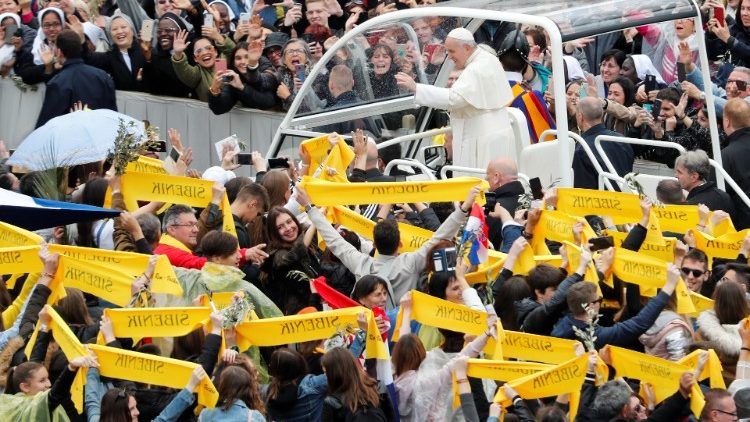 Lễ Lá tại Quảng trường Thánh Phêrô 14/04/2019 (Vatican Media)
