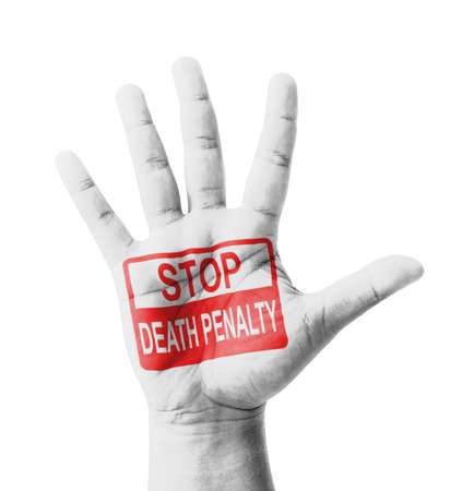 27877418-open-hand-raised-stop-death-penalty-sign-painted-multi-purpose-concept-isolated-on-white-background