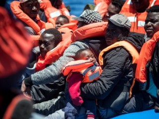 Những người di cư từ châu Phi hạ Sahara cố gắng vượt Địa Trung Hải theo xu hướng (ANSA)
