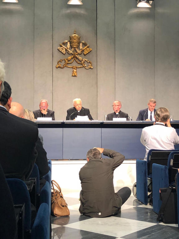 Synod On Amazon Briefing, ngày 3 tháng 10 năm 2019 - Bản quyền: Zenit / Deborah Castellano Lubov