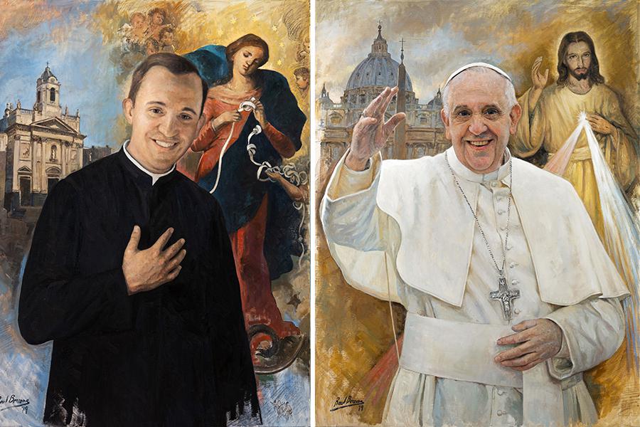 Sellos-con-motivo-del-50º-aniversario-de-la-ordenación-sacerdote-del-Papa