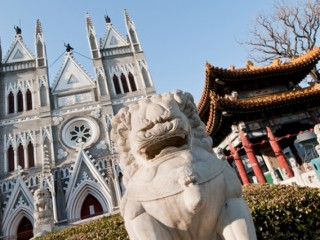 Nhà thờ Công giáo Cứu thế ở quận Xicheng, Bắc Kinh, Trung Quốc (Shutterstock)