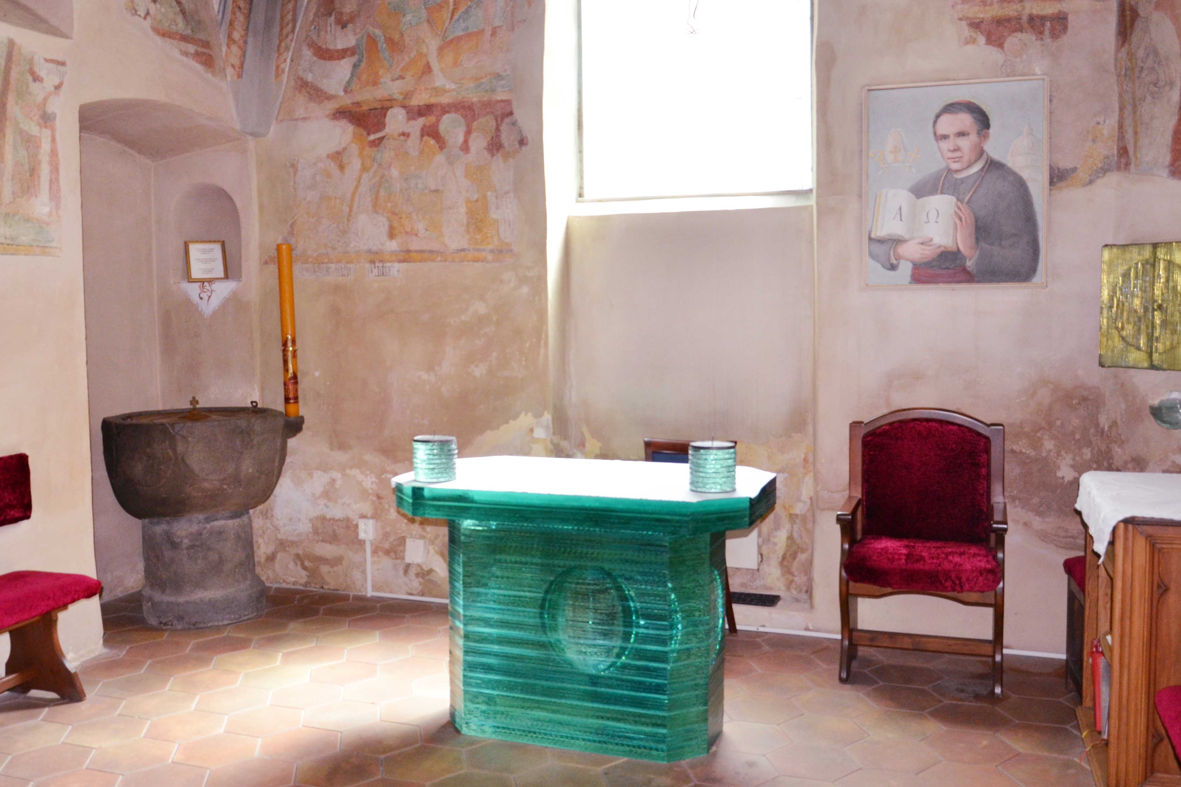 Thánh John đã được rửa tội tại Nhà thờ Thánh James Đại đế, Prachatitz