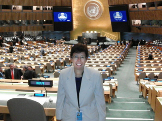 Francesca Di Giovanni tại Liên Hợp Quốc (Tín dụng: Tin tức Vatican)