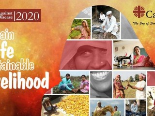 Áp phích Chiến dịch Mùa Chay năm 2020 của Caritas Ấn Độ.