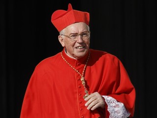 Cardinal Giovanni Battista Re, prefect of the Congregation for Bishops from 2005 to 2010, arrives for Pope Francis' celebration of the opening Mass of the Synod of Bishops at the Vatican Oct 3. In an Oct. 7 open letter, Cardinal Marc Ouellet, successor to Cardinal Re as prefect of the congregation, said that the Congregation for Bishops had placed restrictions on former Cardinal Theodore E. McCarrick, but Pope Benedict XVI had not applied formal sanctions. (CNS photo/Paul Haring) See VATICAN-LETTER-MCCARRICK Oct. 8, 2018 and OULLET-VIGANO-MCCARRICK Oct. 7, 2018