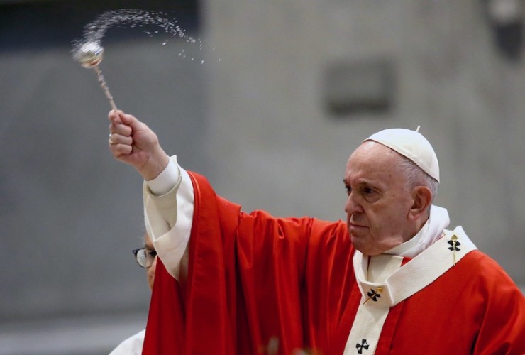 Vatican 05/04/2020 ( Ảnh: Grzegorz Galazka/Mondadori Portfolio/Sipa USA)