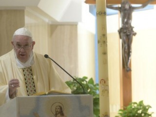 Đức Giáo Hoàng Phanxicô giảng đạo trong Thánh lễ tại Casa Santa Marta