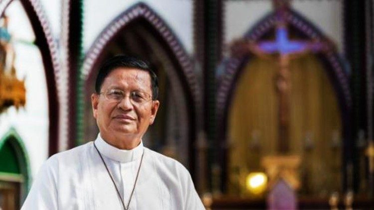 Hồng y Myanmar Charles Bo của Yangon.