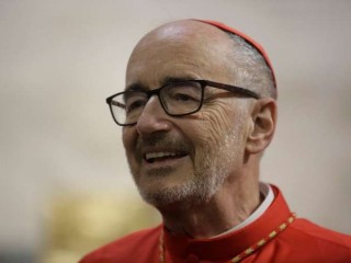 Đức Hồng Y Michael Czerny, tPhó Tổng thư ký đặc trách Phân bộ Di dân và Tị nạn trực thuộc Thánh Bộ Cổ võ sự Phát triển Con người Toàn diện Tín dụng: Pablo Esparza / CNA.