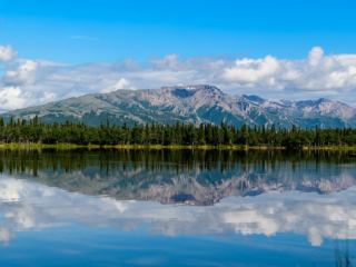 Vẻ đẹp hoang sơ của Công viên Quốc gia Denali và Khu bảo tồn ở Alaska. (Ảnh:  Unsplash)