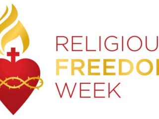 Đây là logo cho Tuần lễ Tự do Tôn giáo. Việc tuân thủ bắt đầu vào ngày 22 tháng 6 năm nay. (Tín dụng: ảnh CNS / lịch sự USCCB.)