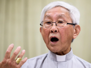 Đức Hồng Y Joseph Zen là một nhà phê bình chính trị của chế độ Đảng Cộng sản Trung Quốc. (Ảnh: AFP)