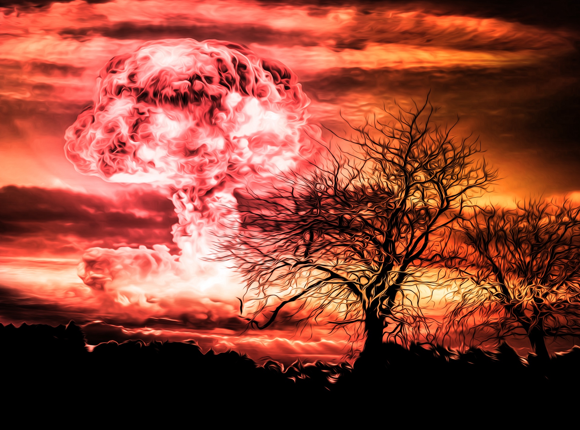 nuclear-bomb-explosion-Public-Domain-Pictures