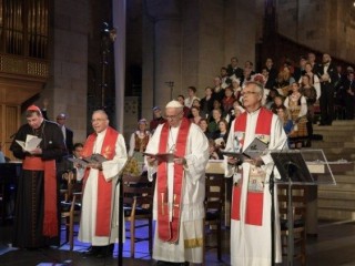 Buổi Lời nguyện Đại kết chung (Lund, Thụy Điển, 2016) (Truyền thông Vatican)