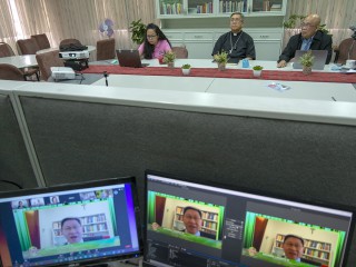 Hồng y Luis Antonio Tagle, chủ tịch Caritas Quốc tế, phát biểu trong buổi ra mắt ảo Chương trình ‘Quốc gia Laudato si’ của HĐGM Công giáo Philippines vào ngày 3 tháng 3