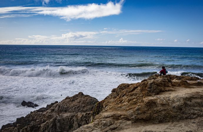 Quang cảnh Thái Bình Dương nhìn từ Công viên Bang Sonoma Coast ở Vịnh Bodega, California, trong bức ảnh được chụp vào ngày 28 tháng Giêng, 2021. Thánh Bộ Cổ võ sự Phát triển Con người Toàn diện của Vatican đã tổ chức một hội nghị về sự cần thiết phải chăm sóc các đại dương trên thế giới (Ảnh: Chaz Muth / CNS)