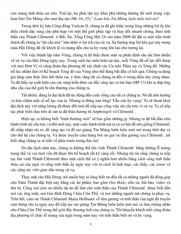 210313 - Thư Cha BTTQ - Bế mạc Năm Thánh Clêmentê-3