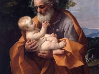 Thánh Giuse bế Chúa Giêsu Hài Đồng (Ảnh: Guido Reni/ Public Domain)