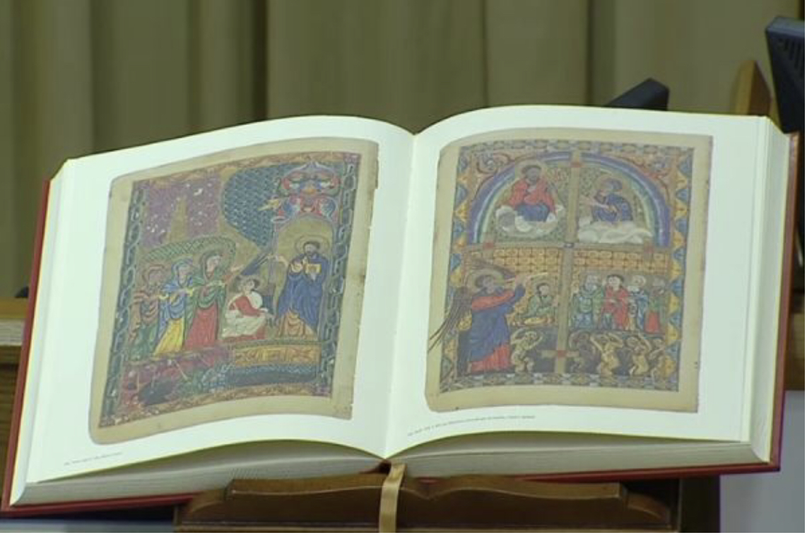 Ảnh chụp màn hình từ kênh YouTube Vatican News