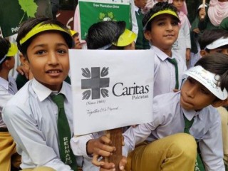 Sáng kiến trồng cây của Caritas Pakistan.