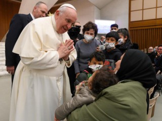 Buổi tiếp kiến chung của Đức Thánh Cha Phanxicô tại Hội trường Paul VI tại Vatican, ngày 22 tháng 12 năm 2021 (Ảnh: Truyền thông Vatican)