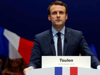 Tổng thống Pháp Emmanuel Macron (Ảnh: Jean-Paul Pelissier / Reuters)