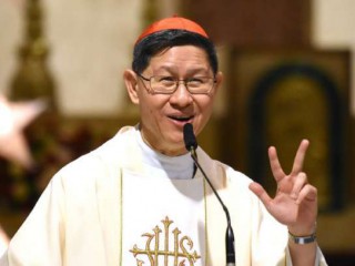 Đức Hồng yLuis Antonio  Tagle, Tổng Trưởng Thánh Bộ Truyền giảng Phúc Âm cho các Dân tộc của Vatican(Ảnh: Angie de Silva)