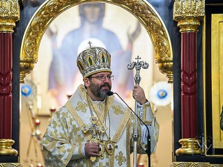 Đức Tổng Giám mục Sviatoslav Shevchuk, người đứng đầu Giáo hội Công giáo Hy Lạp Ukraine.
