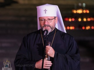 Đức Tổng Giám mục Sviatoslav Shevchuk, người đứng đầu Giáo hội Công giáo Hy Lạp Ukraine