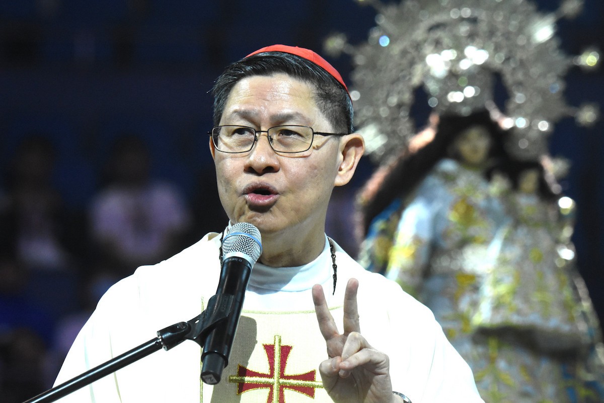 Đức Hồng y Luis Antonio Tagle, Tổng Trưởng Thánh Bộ Truyền giảng Phúc Âm cho các Dân tộc (Ảnh: Angie de Silva)