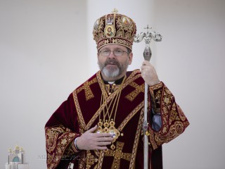 Đức Tổng Giám mục Sviatoslav Shevchuk, lãnh đạo Giáo hội Công giáo Hy Lạp Ukraine.