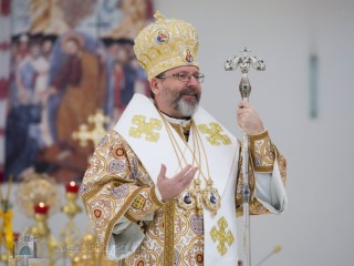 Đức Tổng Giám mục Sviatoslav Shevchuk Địa phận Kyiv-Halych, Tổng Giám mục của Giáo hội Công giáo Ukraine (Ảnh: UGCC)