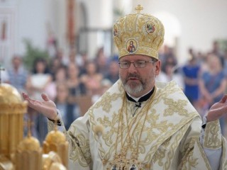Đức Tổng giám mục Sviatoslav Shevchuk, lãnh đạo Giáo hội Công giáo Hy Lạp-Ukraine.