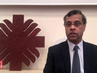 Ông Aloysius John, Tổng thư ký Caritas Quốc tế  (Ảnh: Truyền thông Vatican)