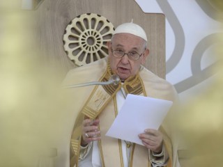 Đức Thánh Cha Phanxicô chia sẻ trong giờ Kinh Truyền Tin sau Thánh lễ ở Matera, Ý, vào ngày 25 tháng 9 năm 2022 (Ảnh: Truyền thông Vatican)